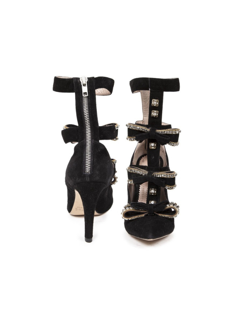 Escarpins CHLOE T 35veau velours noir