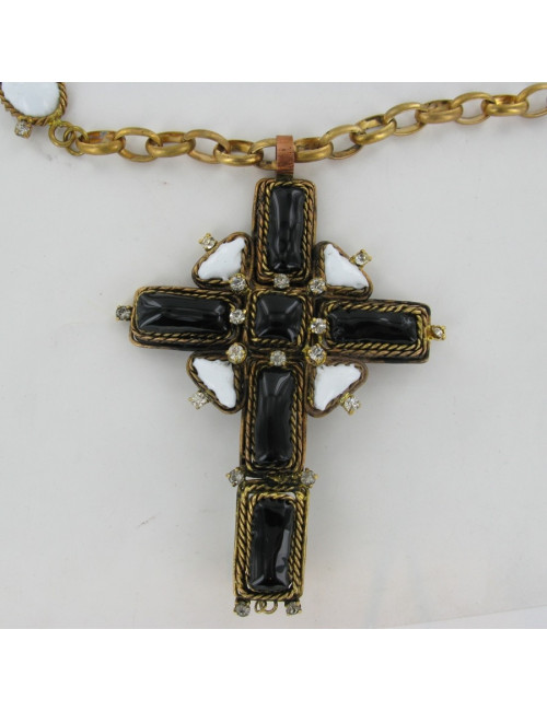 Collier croix collection "Légende" MARGUERITE DE VALOIS