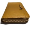 PRADA leather gold portfolio