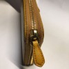 PRADA leather gold portfolio
