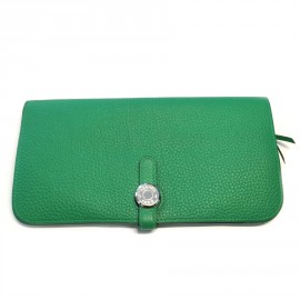 Dogon Herme togo green leather wallet