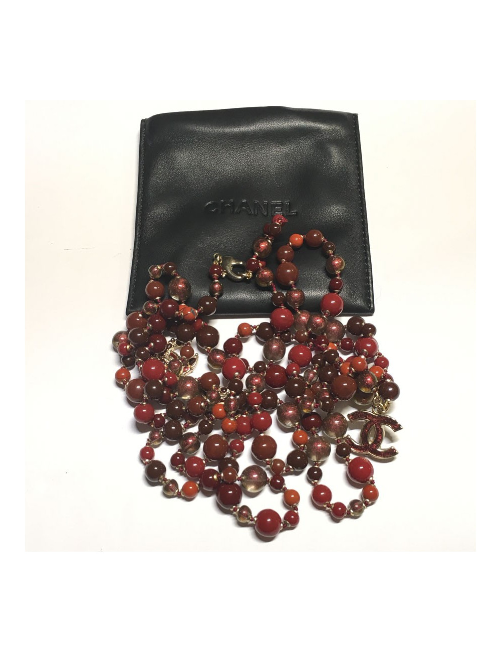 Long necklace CHANEL pearls