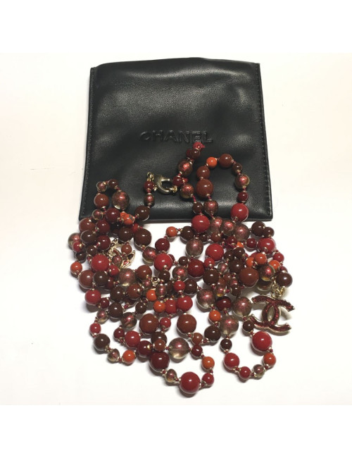 Long necklace CHANEL pearls