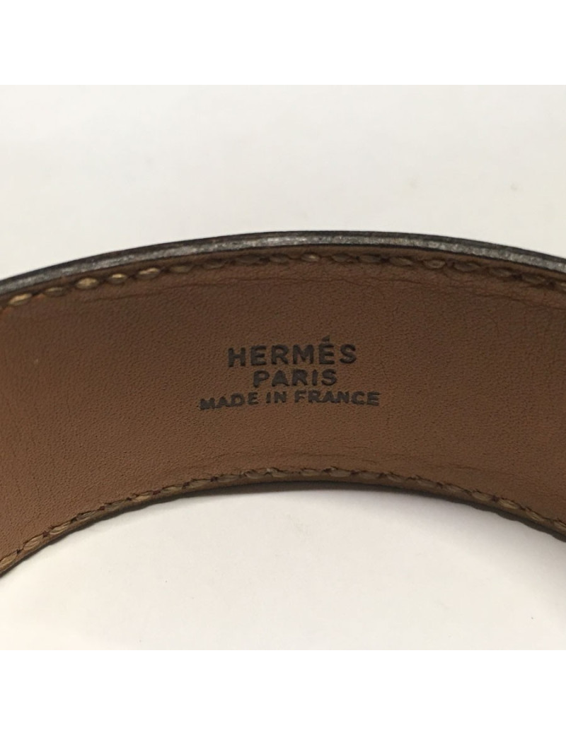 XXXX Bracelet HERMES "Mors" doré