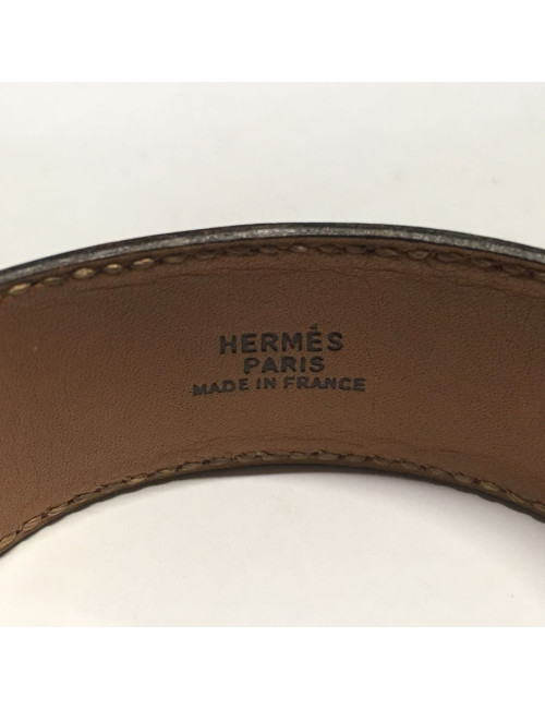 XXXX Bracelet HERMES "Mors" doré