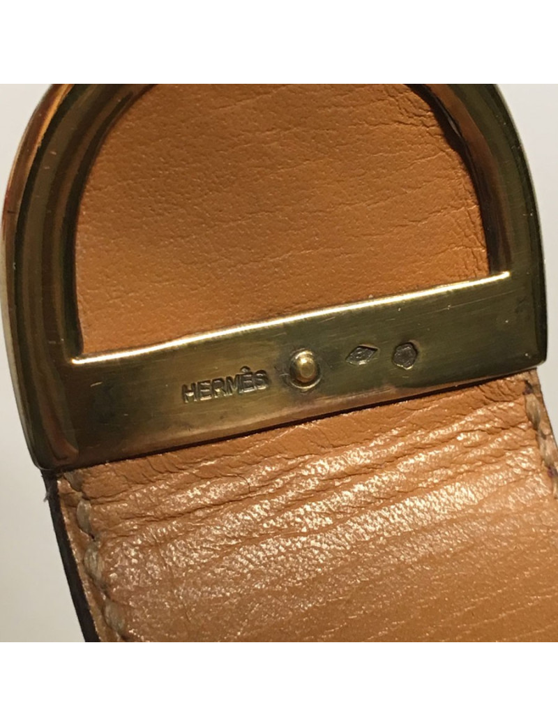 XXXX Bracelet HERMES "Mors" doré