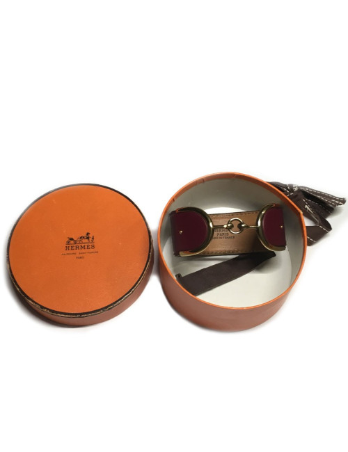 XXXX Bracelet HERMES "Mors" doré