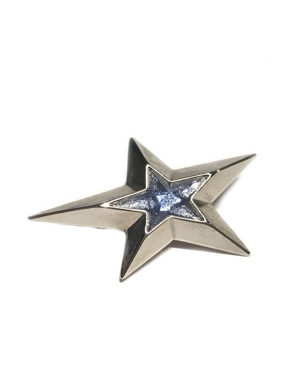 Broche THIERRY MUGLER étoile argentée