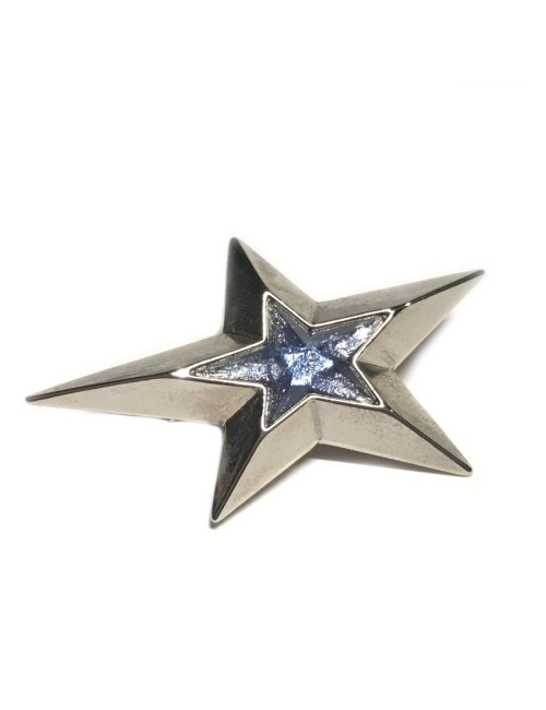 Broche THIERRY MUGLER étoile argentée