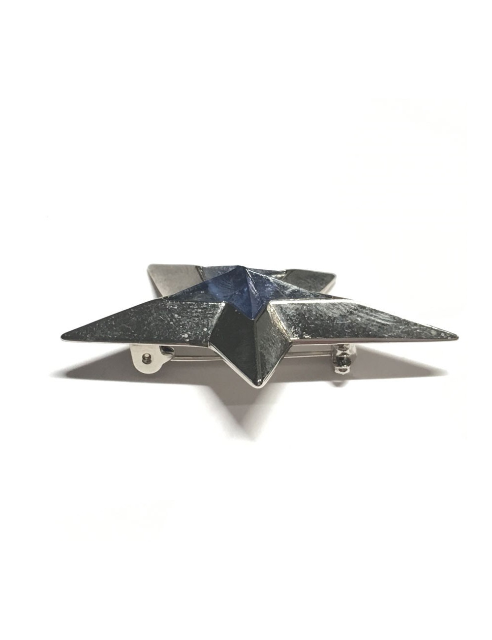 Broche THIERRY MUGLER étoile argentée