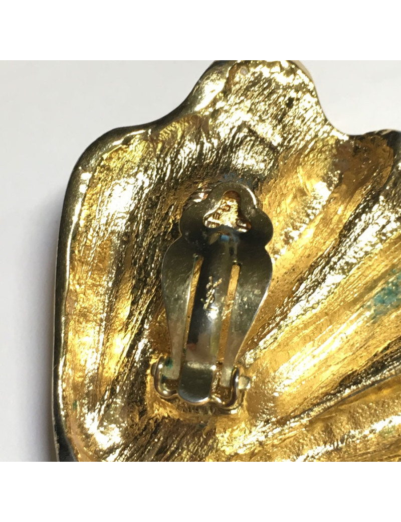 YVES SAINT LAURENT Vintage clip earrings