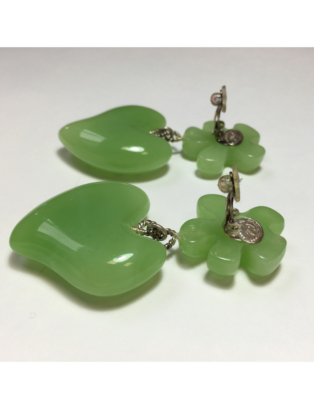 Pending clips CHRISTIAN LACROIX vintage earrings