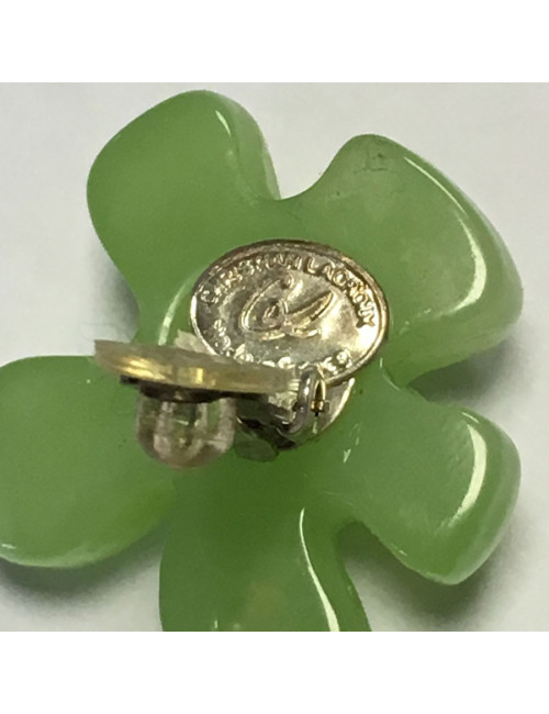 Boucles d'oreille clips pendants CHRISTIAN LACROIX vintage