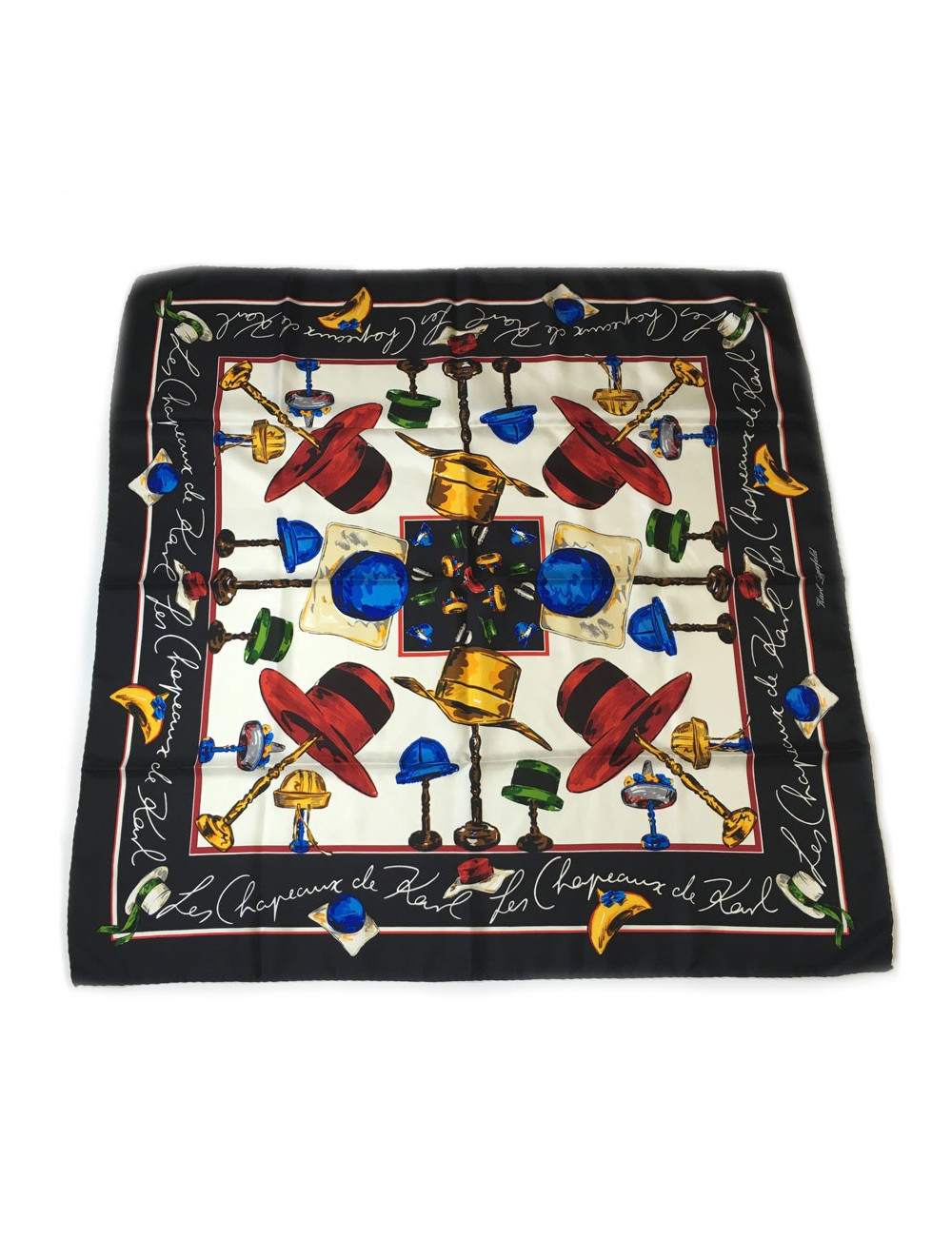 Foulard KARL LAGERFELD en soie