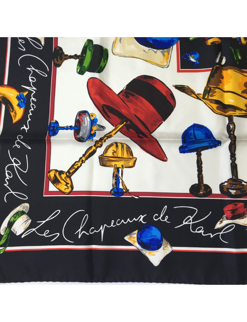 Foulard KARL LAGERFELD en soie