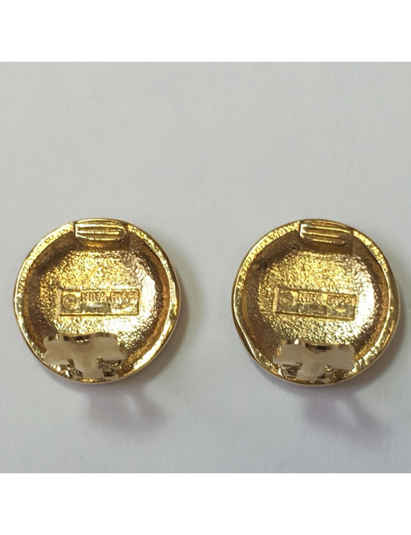 Boucles d'oreille clips NINA RICCI