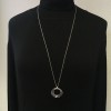 Necklace and pendant THIERRY MUGLER silver metal
