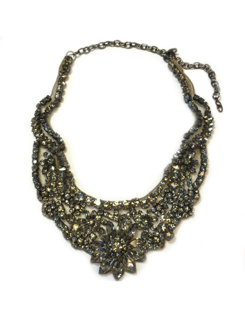 Plastron VALENTINO en strass