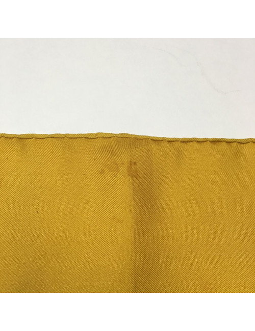 Hermès "Armada" in yellow silk