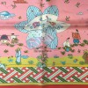 Carré HERMES "Ballade de Heian" en soie multicolore