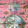 Hermès "Ballad of Heian" in multicolored silk