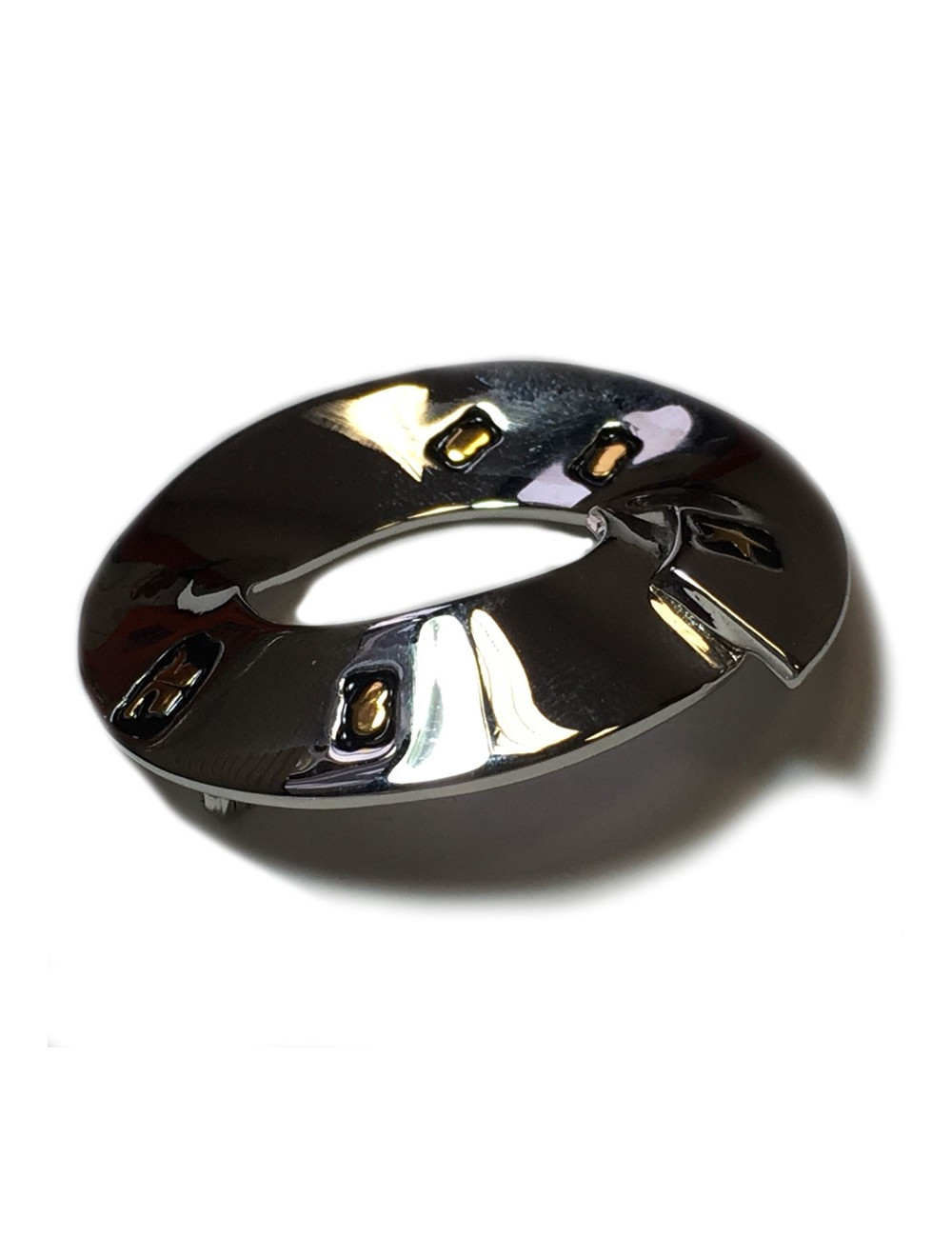 Broche ronde COURREGES 80'