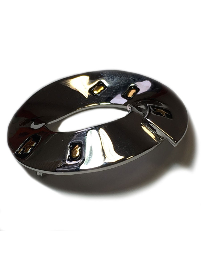 Broche ronde COURREGES 80'