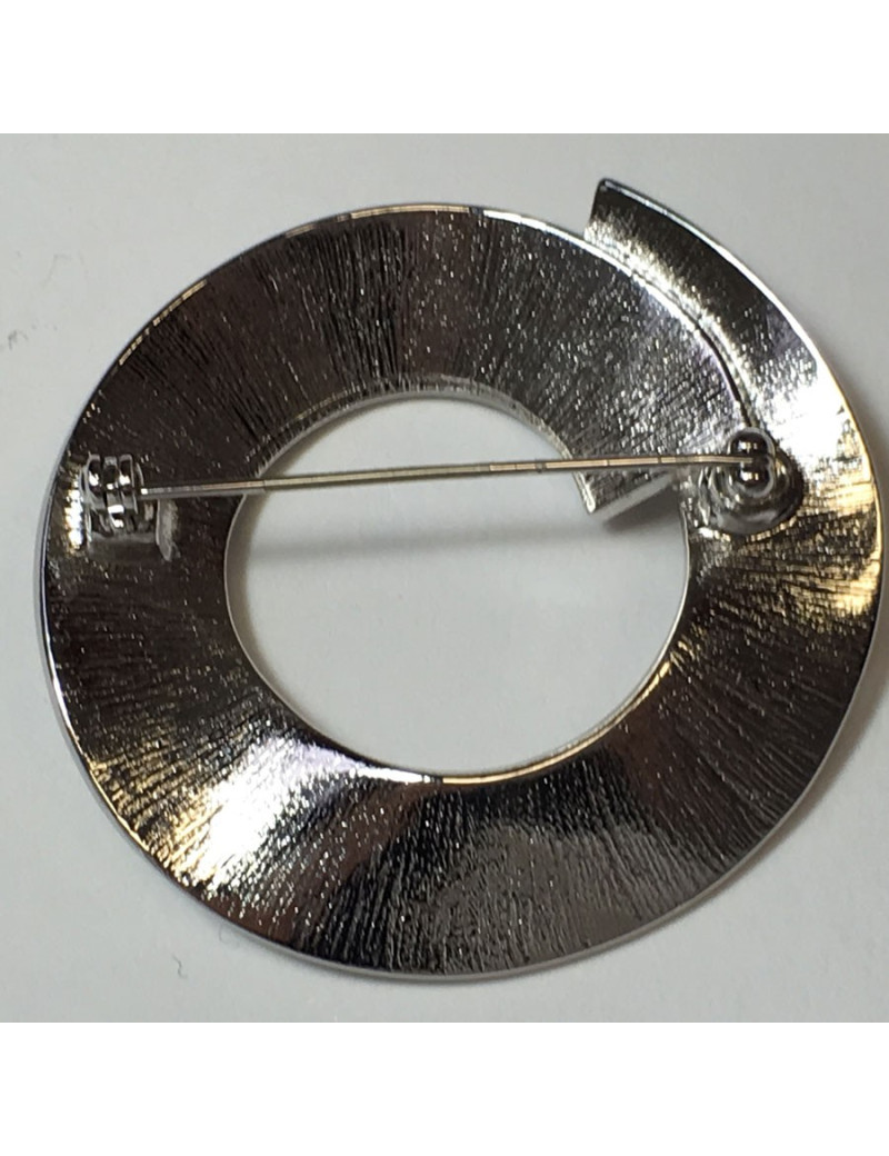 Broche ronde COURREGES 80'