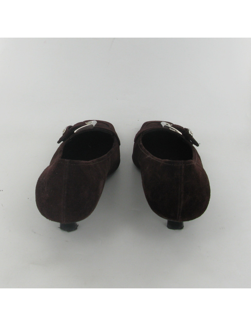 Escarpins en daim PRADA