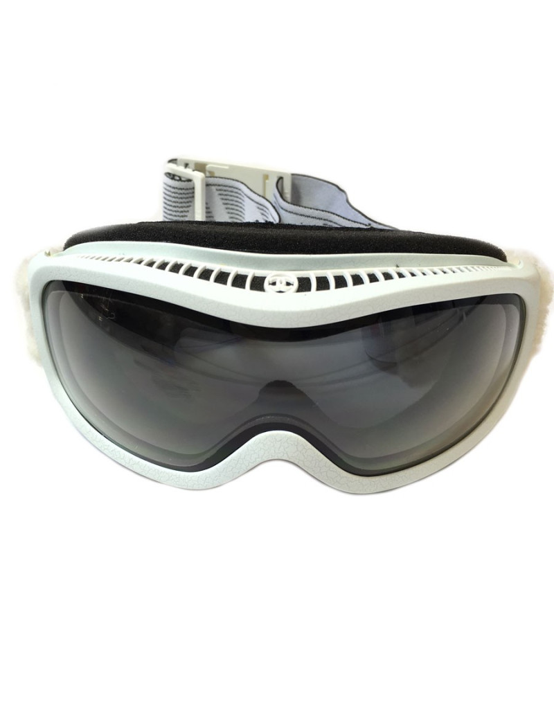 Masque de ski CHANEL blanc