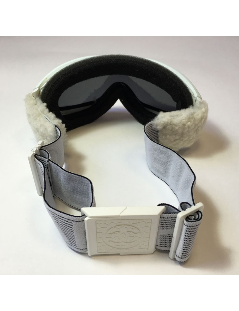 Masque de ski CHANEL blanc