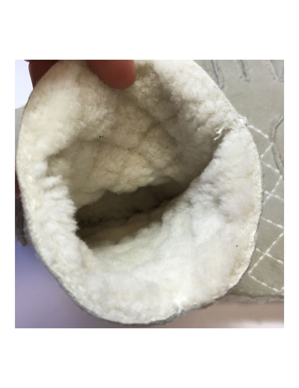 CHANEL gloves Shearling size 6.5