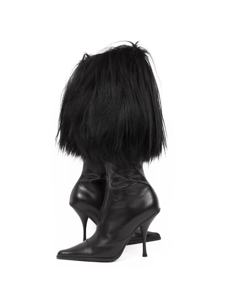 Bottes DIOR cuir noir T39