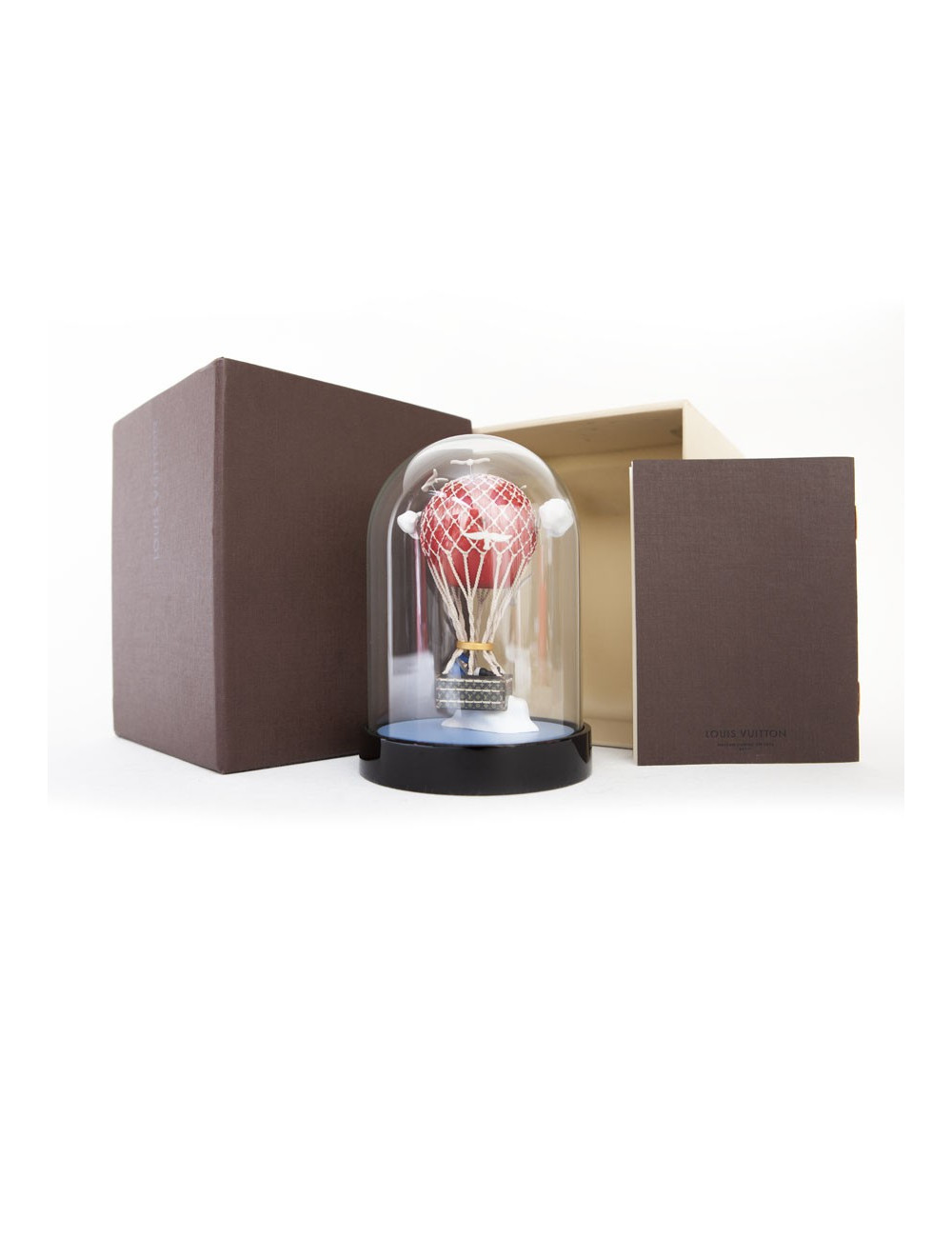 LOUIS VUITTON hot air balloon snow globe