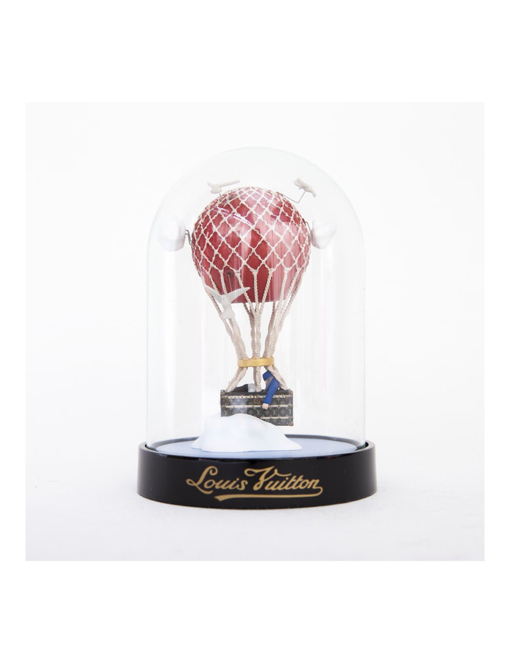 LOUIS VUITTON hot air balloon snow globe
