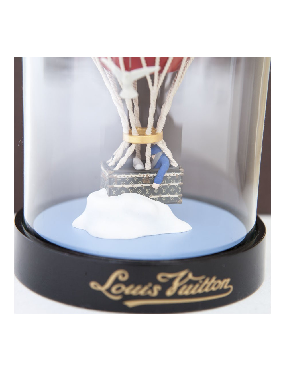 LOUIS VUITTON hot air balloon snow globe