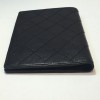 Wallet CHANEL black quilted leather Vintage