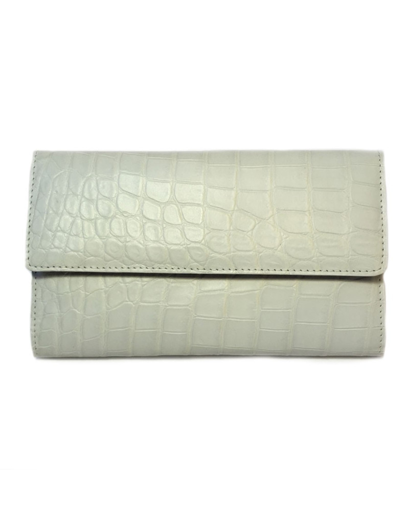 Portefeuille CASSEGRAIN en cuir ivoire