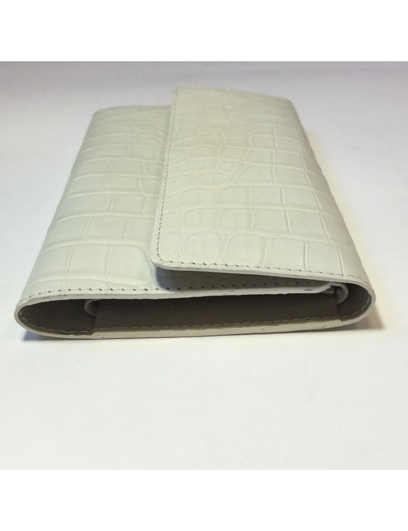 Portefeuille CASSEGRAIN en cuir ivoire
