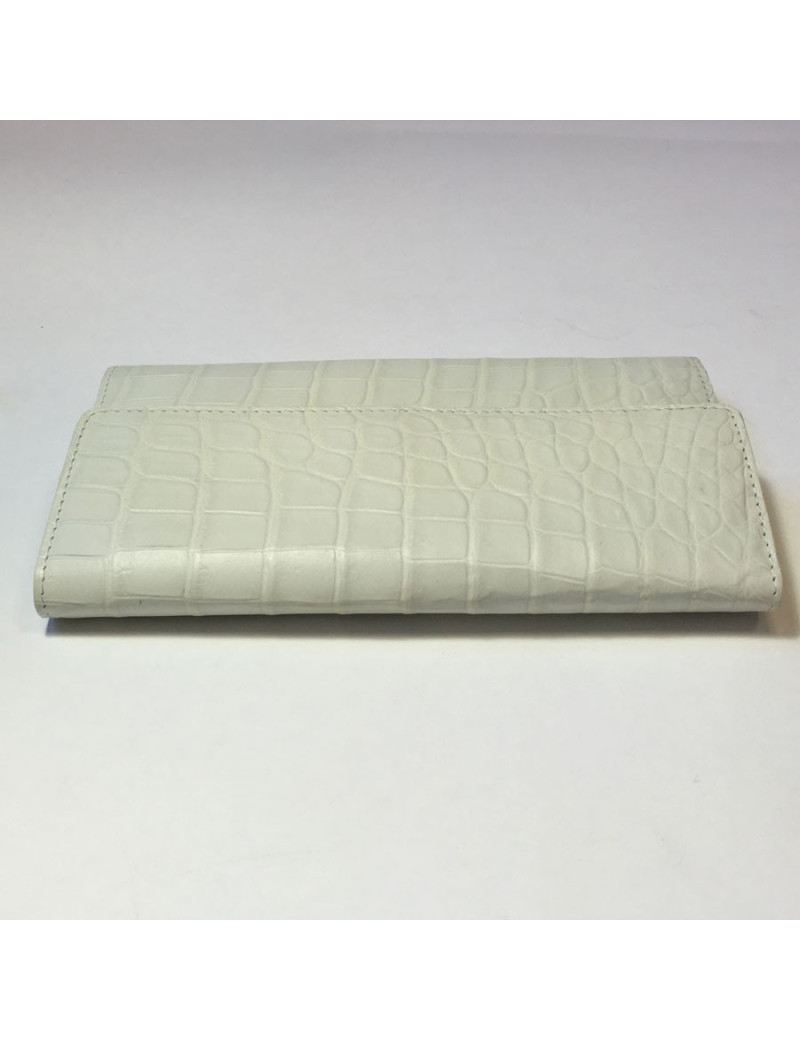 Portefeuille CASSEGRAIN en cuir ivoire