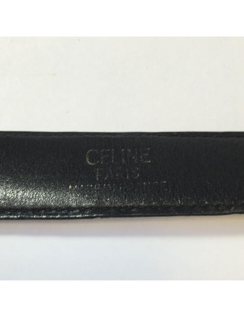 Ceinture CELINE en croco Vintage T90
