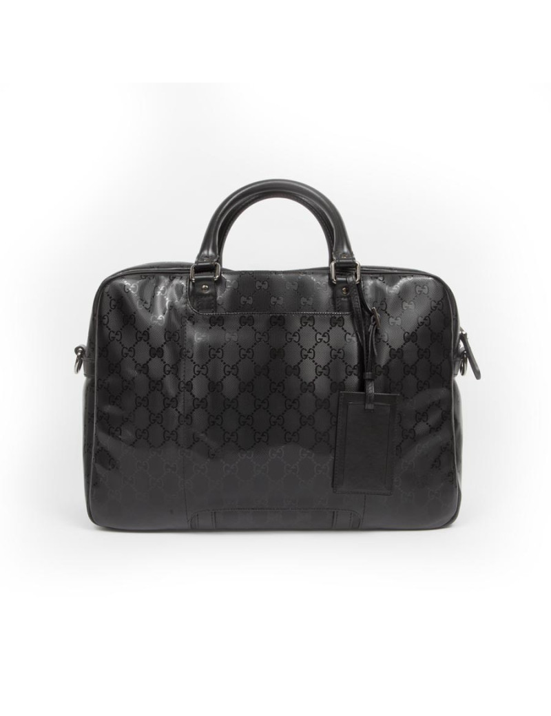 Sac cabas GUCCI en toile brillante monogram
