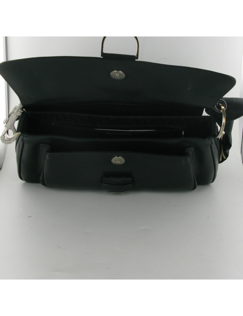 Sac cuir noir DIOR