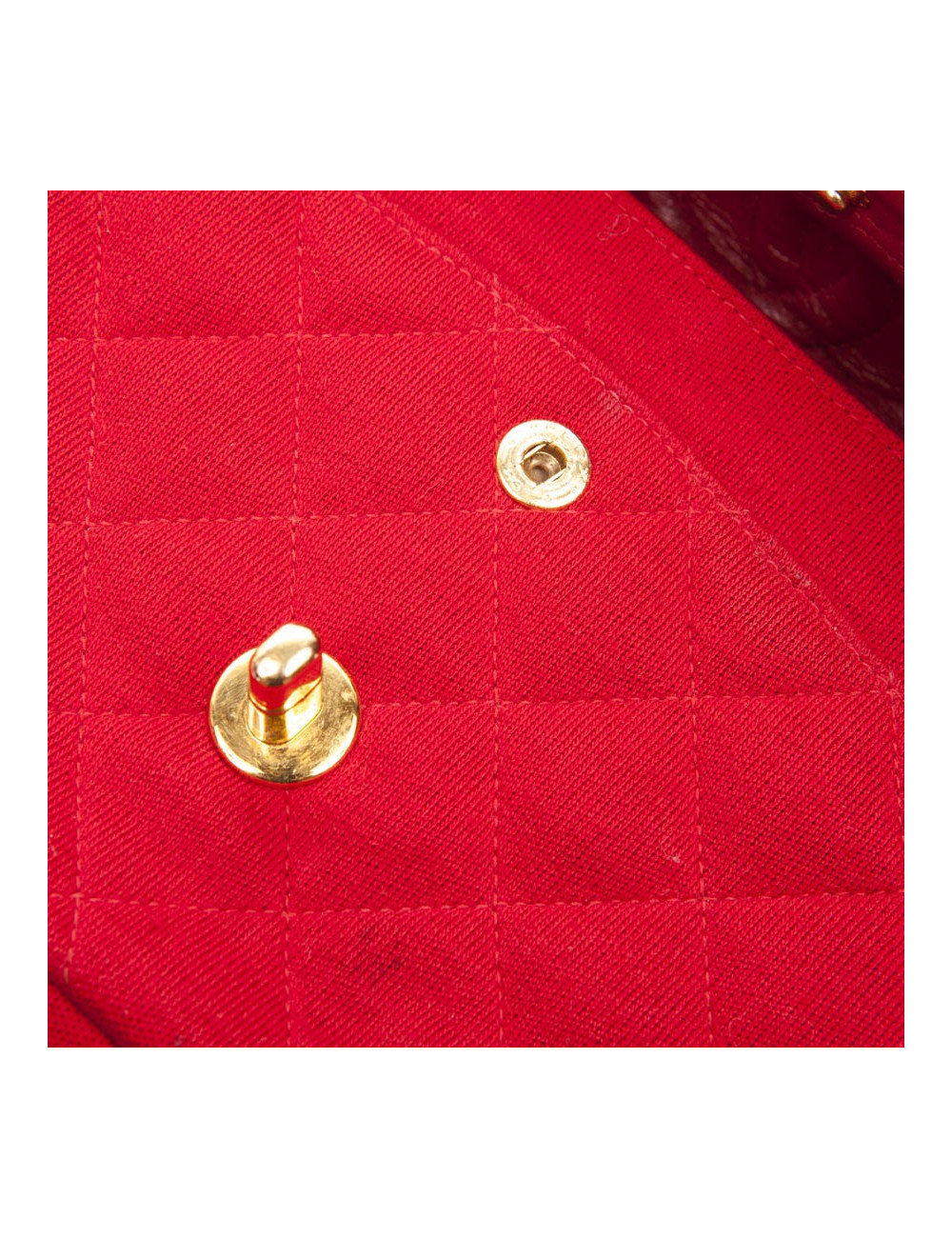 Sac CHANEL timeless jersey rouge