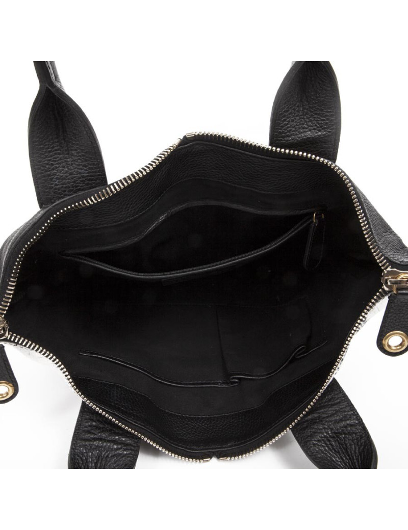 Sac cabas ALEXANDER Mc QUEEN toile et cuir 