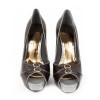 BARBARA BUI T38 shoes chocolate smooth leather