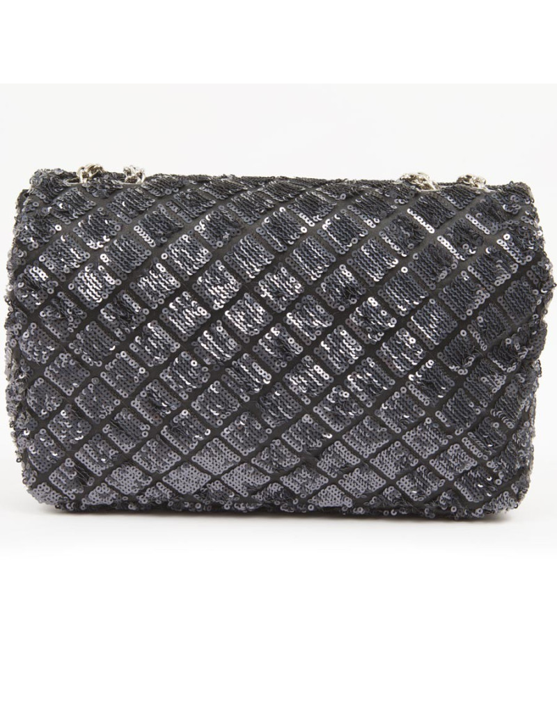 Bag CHANEL timeless sequined blue night