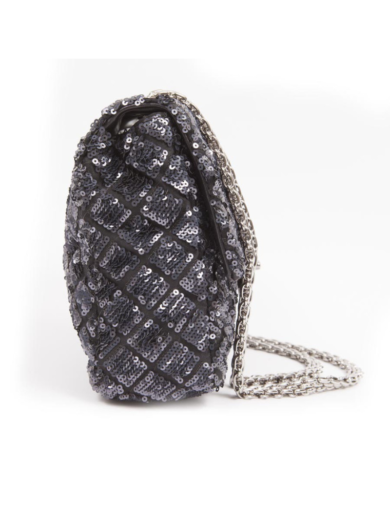 Bag CHANEL timeless sequined blue night