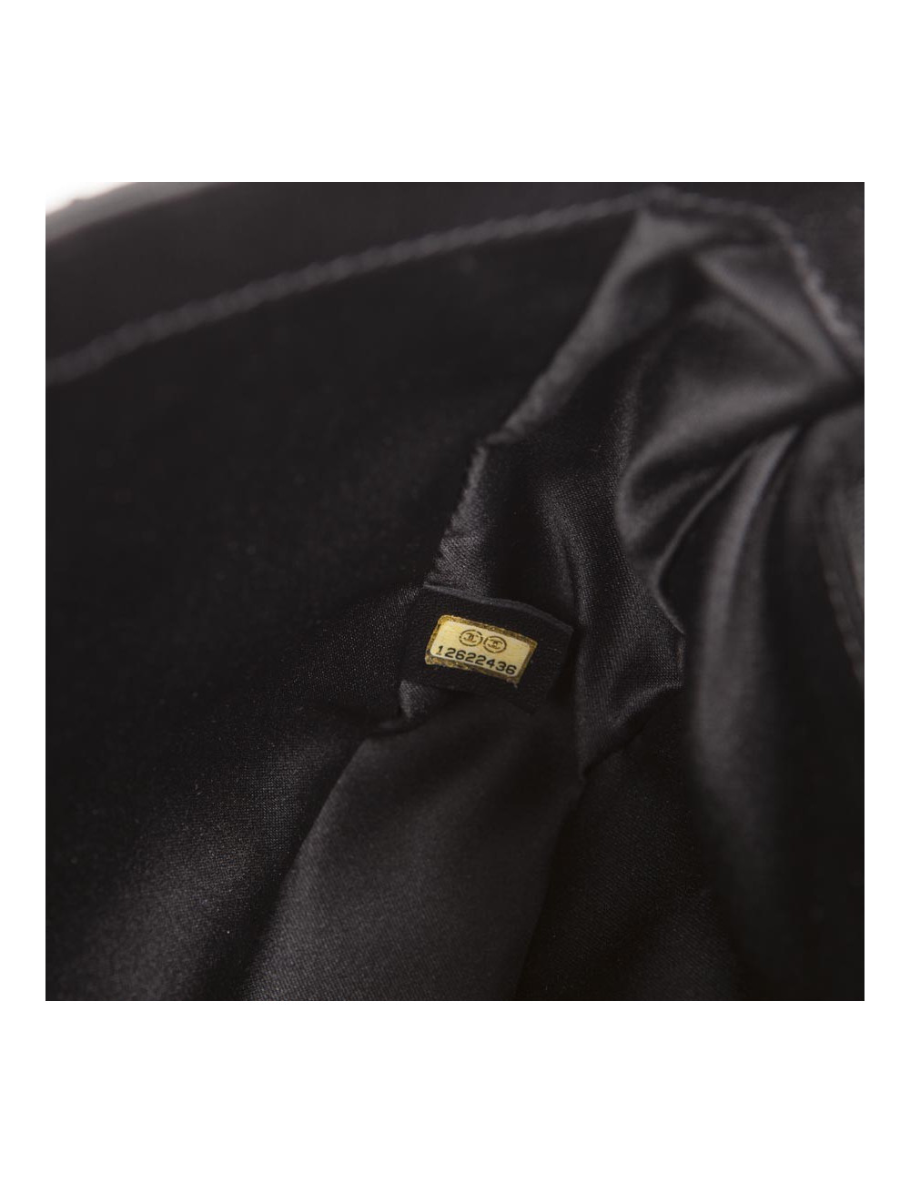 Sac timeless CHANEL à sequins bleu nuit