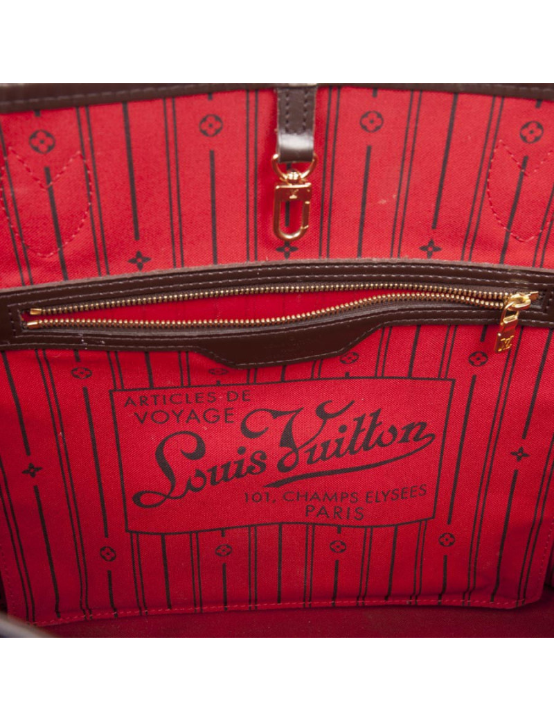LOUIS VUITTON monogram Brown damier neverfull bag